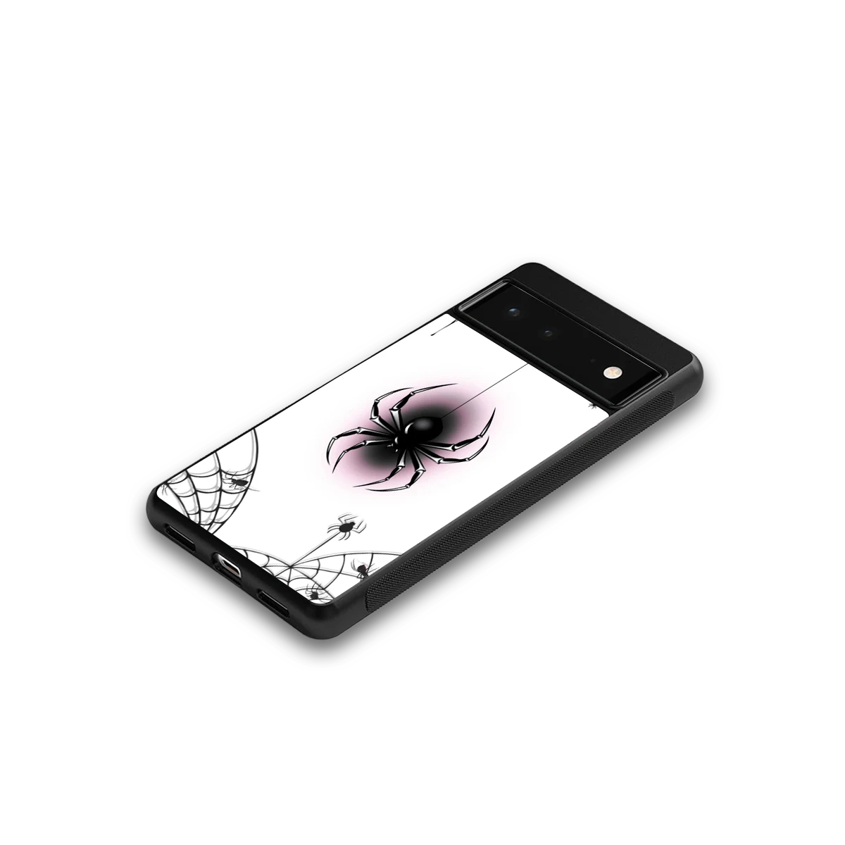 Webbed Wonder google pixel 6 mobile cover | shockproof glass phone case