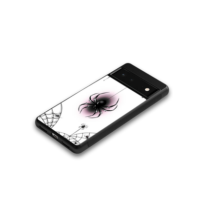 Webbed Wonder google pixel 6 mobile cover | shockproof glass phone case
