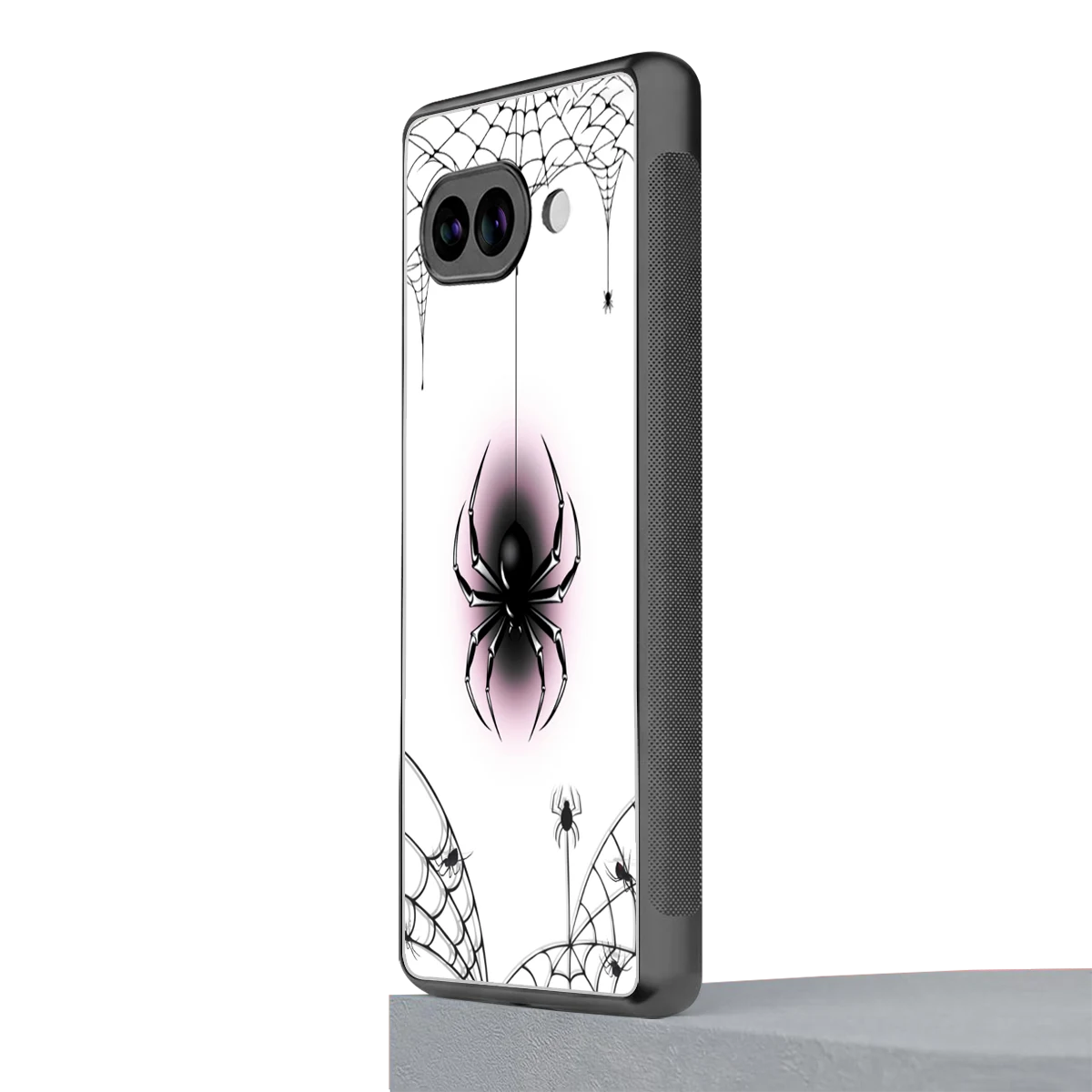 Webbed Wonder google pixel 10a mobile cover | shockproof glass phone case