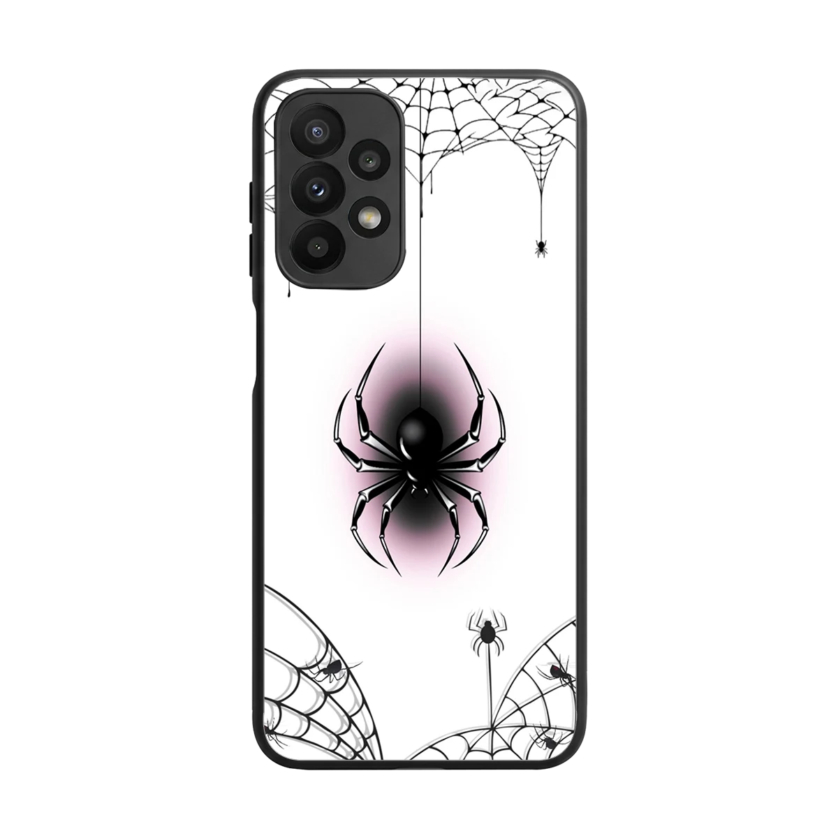 Webbed Wonder back phone cover | glass case for samsung galaxy a23