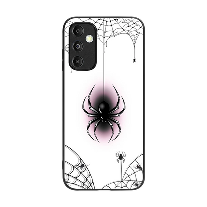 Webbed Wonder back phone cover | glass case for samsung galaxy m14 5g