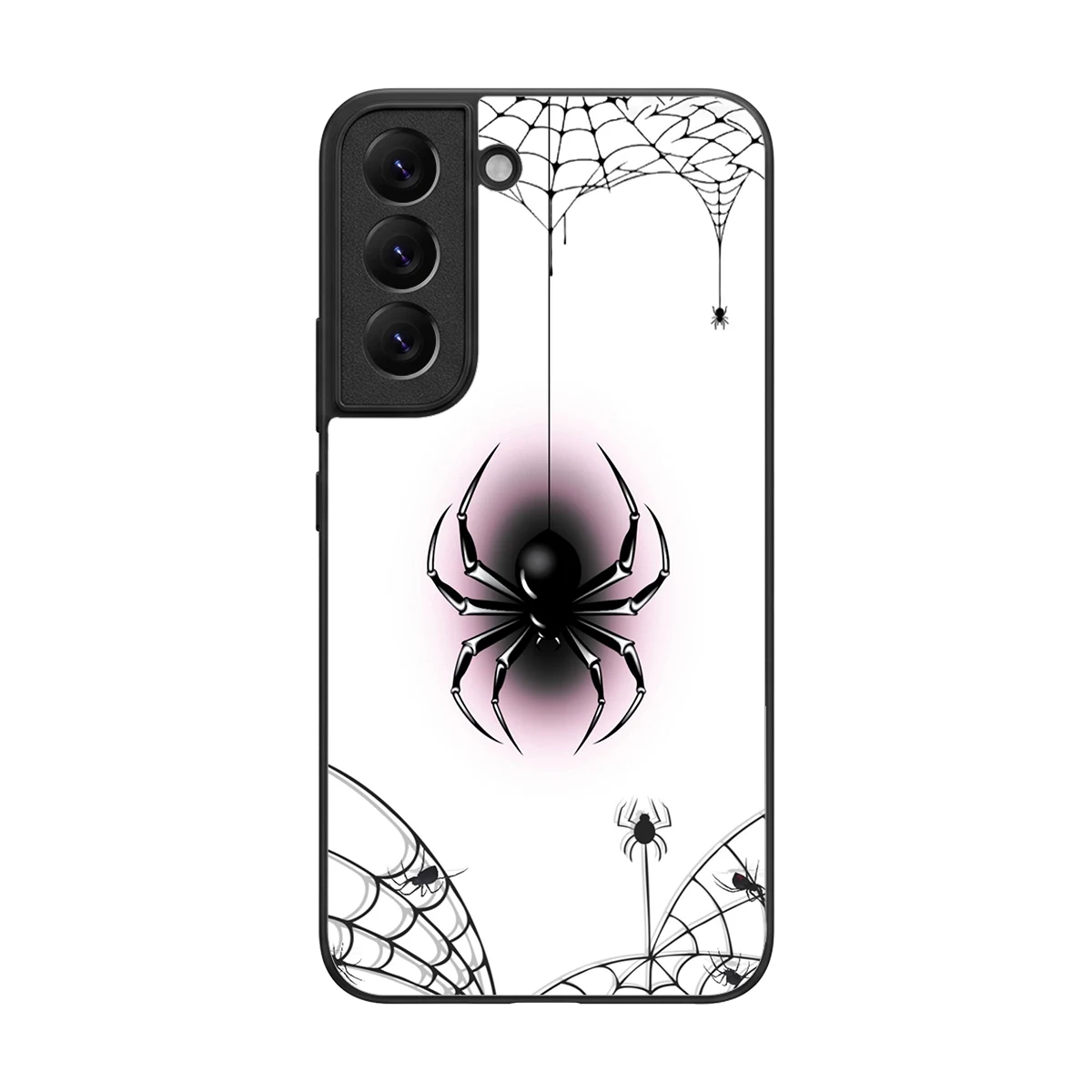 Webbed Wonder back phone cover | glass case for samsung galaxy s22