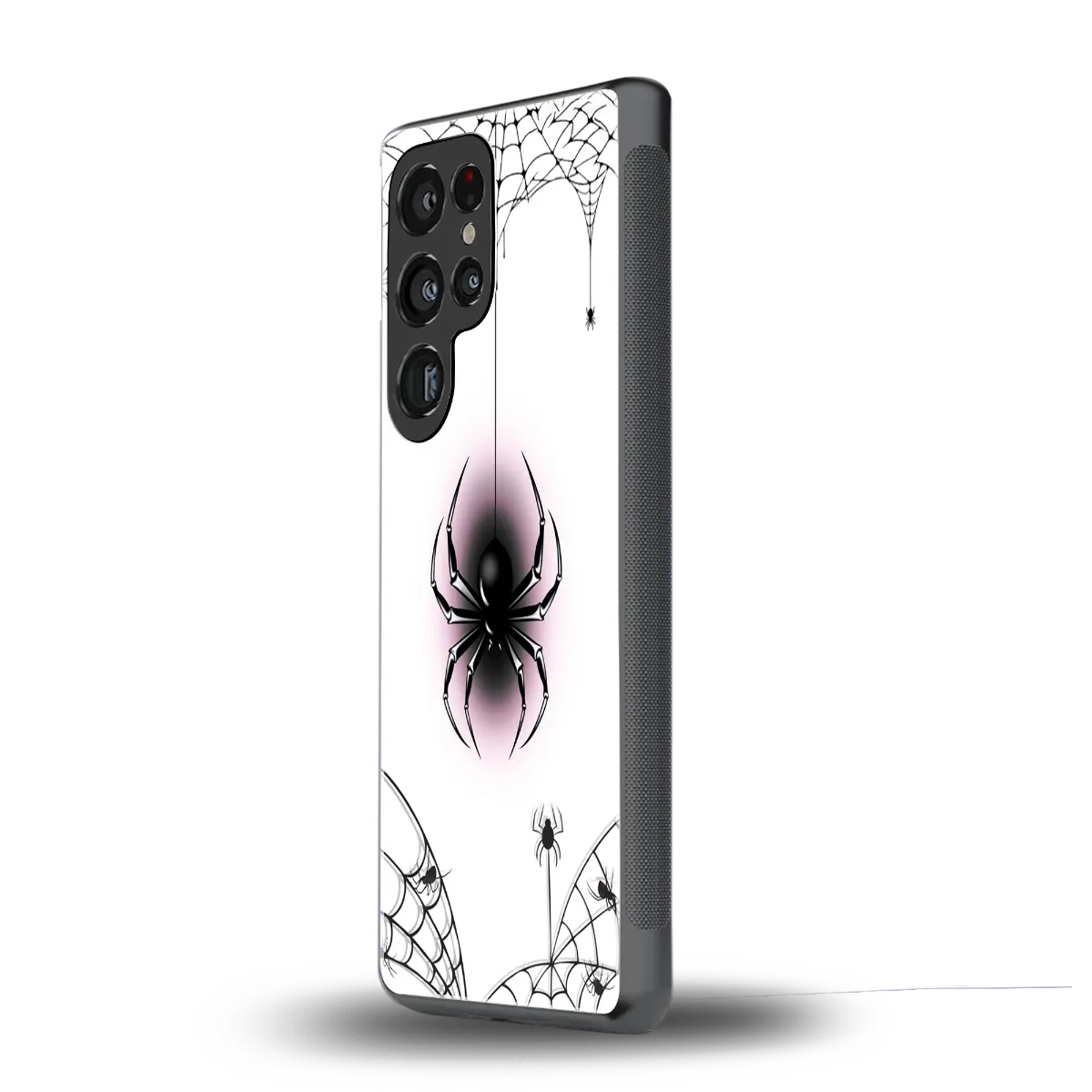 Webbed Wonder samsung galaxy s25 ultra mobile cover | shockproof glass phone case