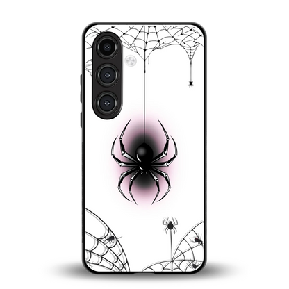 Webbed Wonder back phone cover | glass case for samsung galaxy s24