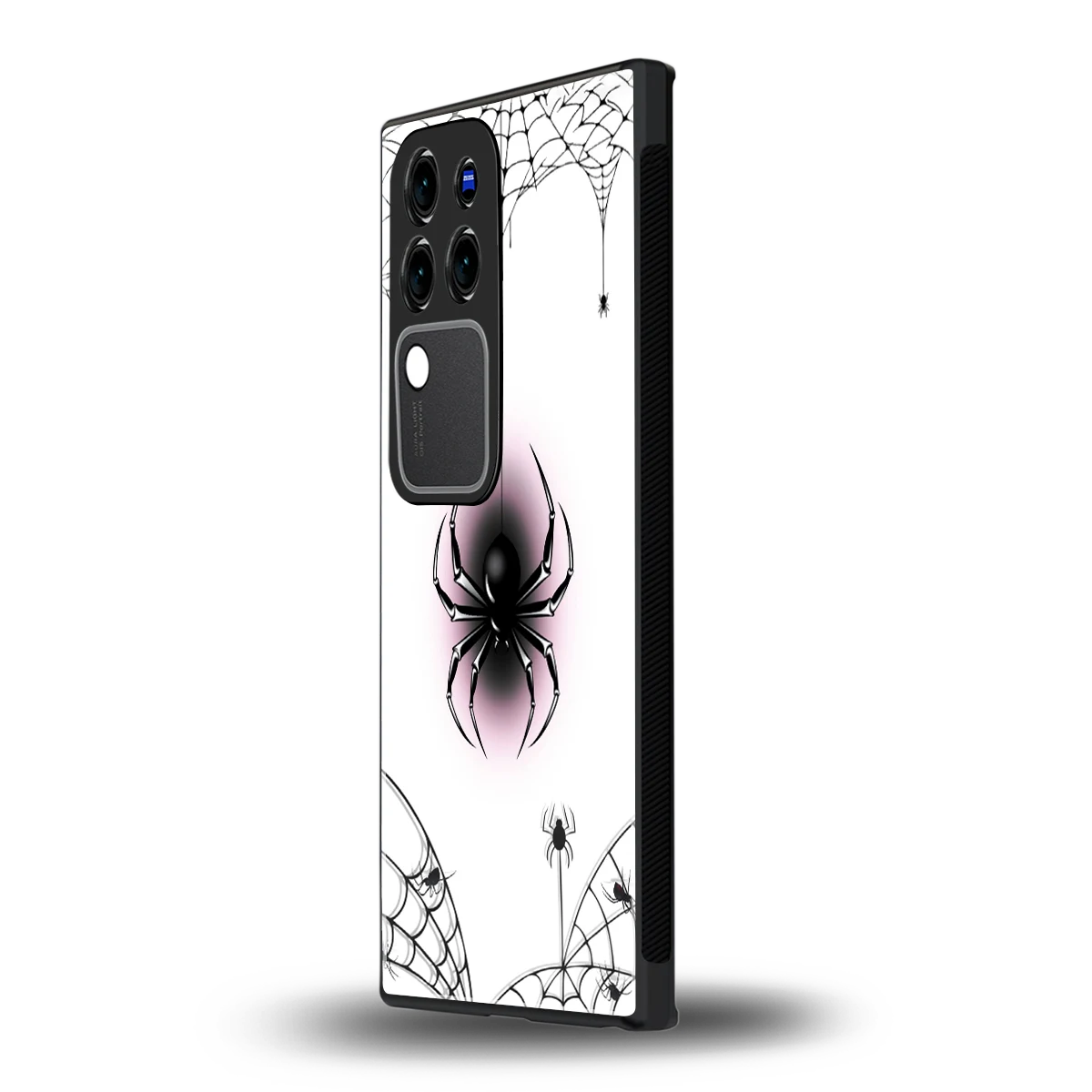 Webbed Wondervivo v30 pro mobile cover | shockproof glass phone case