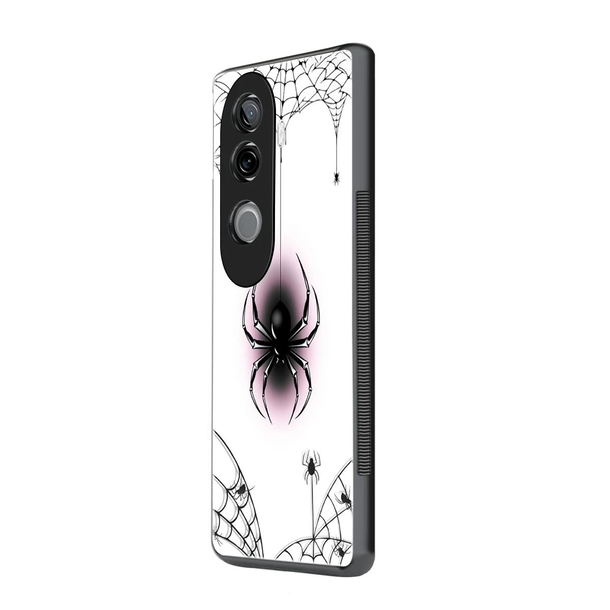 Webbed Wonder vivo v40e mobile cover | shockproof glass phone case