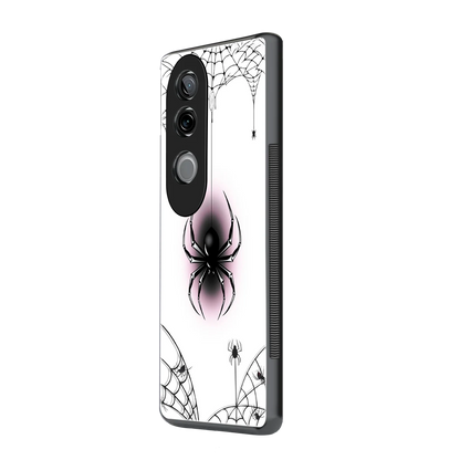 Webbed Wonder vivo v40e mobile cover | shockproof glass phone case