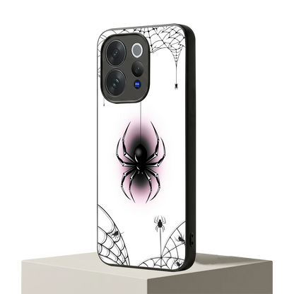 Webbed Wonder vivo v70 mobile cover | shockproof glass phone case