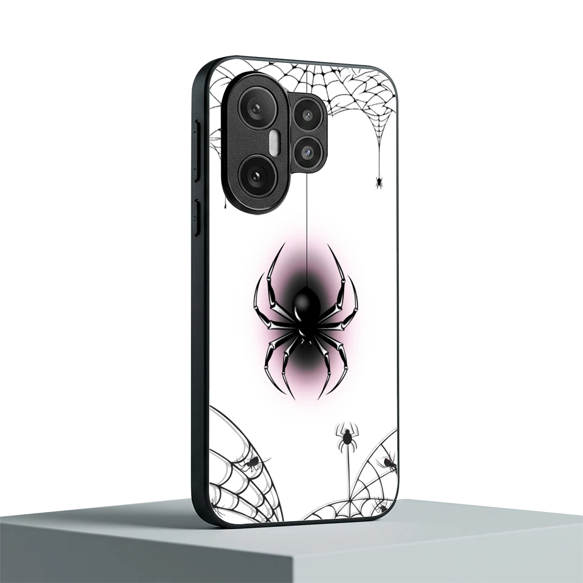 Webbed Wonder vivo x200 fe mobile cover | shockproof glass phone case