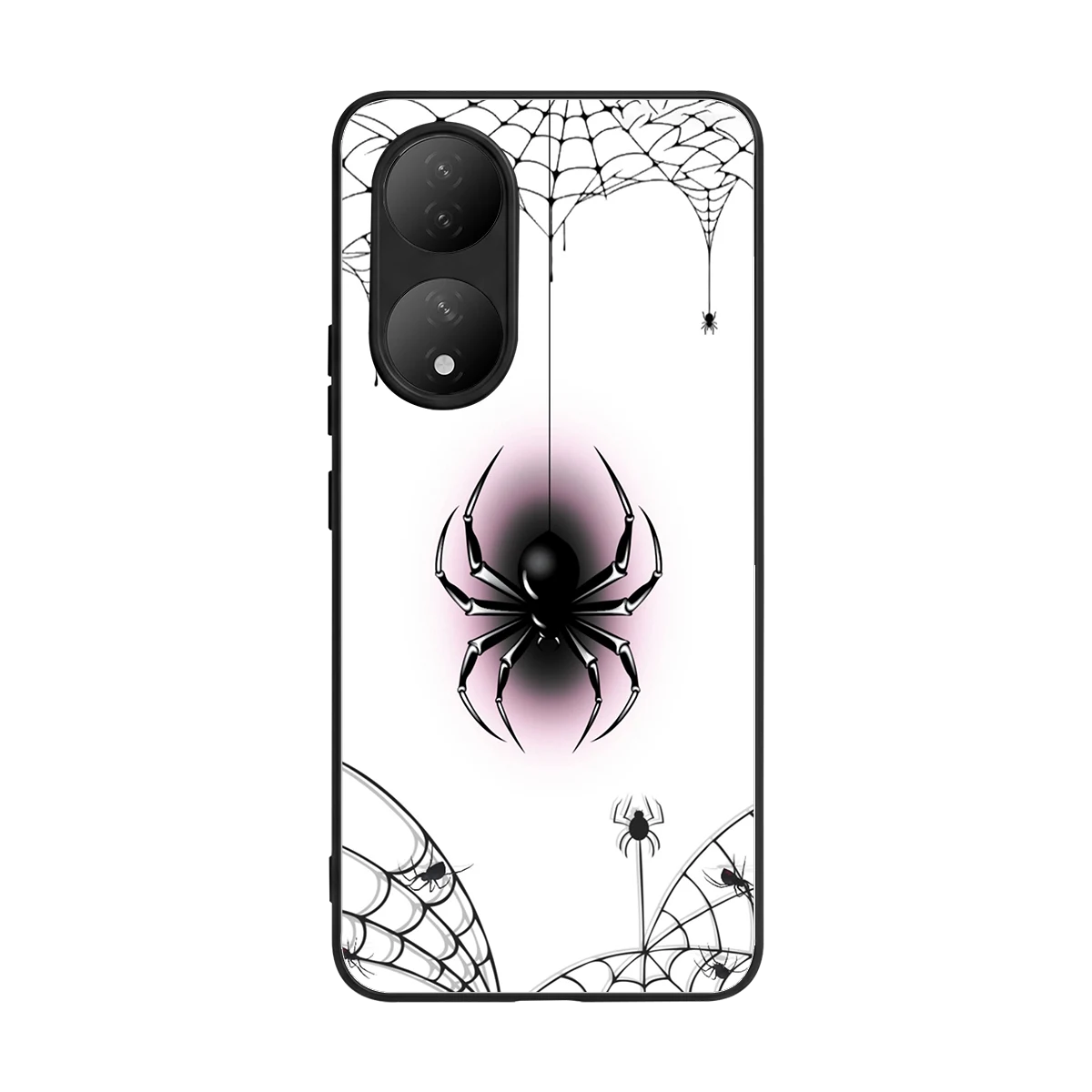 Webbed Wonder back phone cover | glass case for Vivo-y100