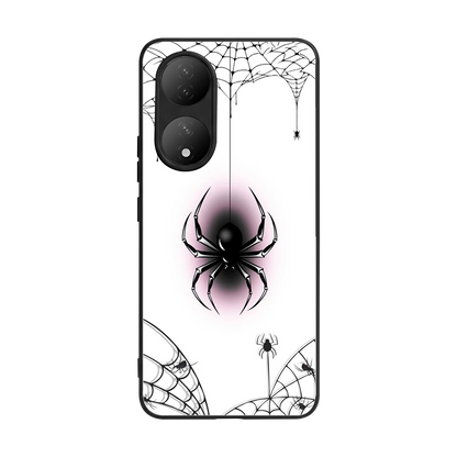 Webbed Wonder back phone cover | glass case for Vivo-y100