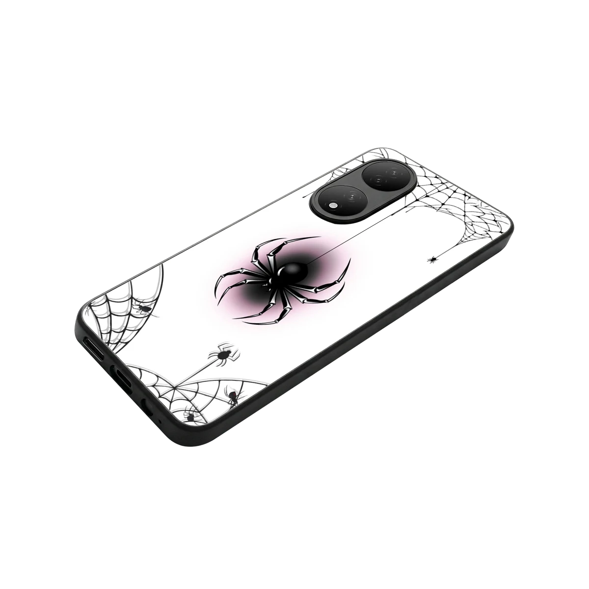 Webbed Wonder stylish phone case for Vivo-y100 | glossy glass and slim fit