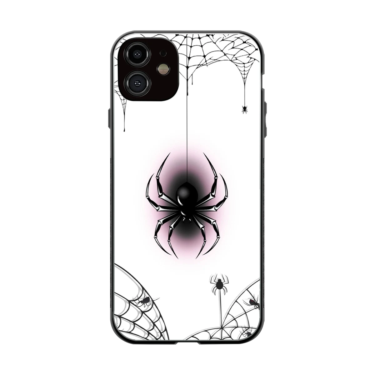 Webbed Wonder back phone cover | glass case for iphone 11