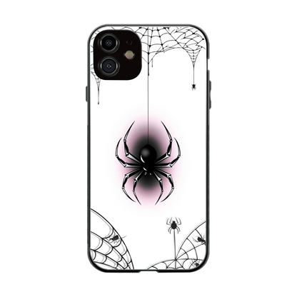 Webbed Wonder back phone cover | glass case for iphone 11