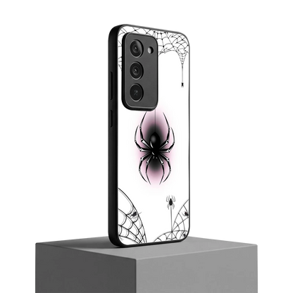 Webbed Wonder redmi 15 5g mobile cover | shockproof glass phone case