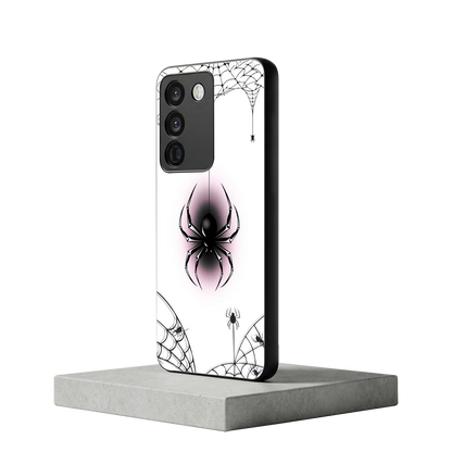 Webbed Wonder vivo y200 5g mobile cover | shockproof glass phone case
