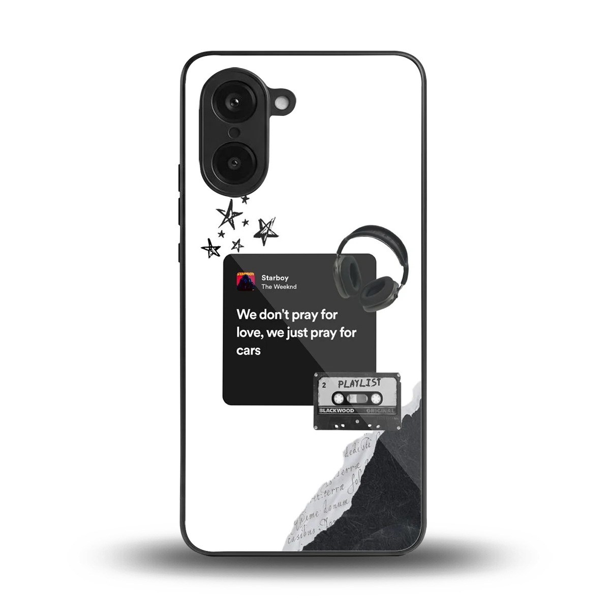 Weeknd Starboy back phone cover | glass case for oneplus nord ce5 5g