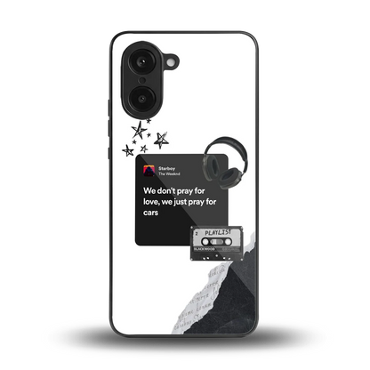 Weeknd Starboy back phone cover | glass case for oneplus nord ce5 5g