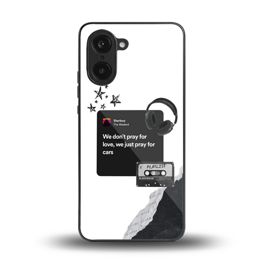 Weeknd Starboy back phone cover | glass case for oneplus nord ce5 5g