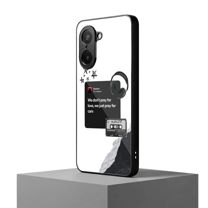 Weeknd Starboy oneplus nord ce5 5g mobile cover | shockproof glass phone case