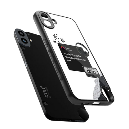 Weeknd Starboy sleek cmf nothing phone 1 cover with tempered glass back and TPU edges