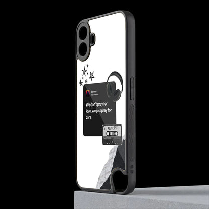 Weeknd Starboy cmf nothing phone 1 mobile cover | shockproof glass phone case