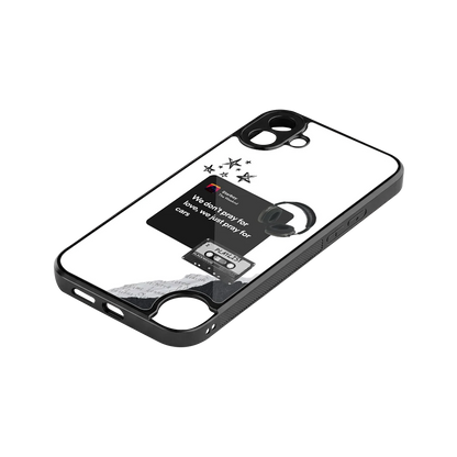 Weeknd Starboy stylish phone case for cmf nothing phone 1 | glossy glass and slim fit