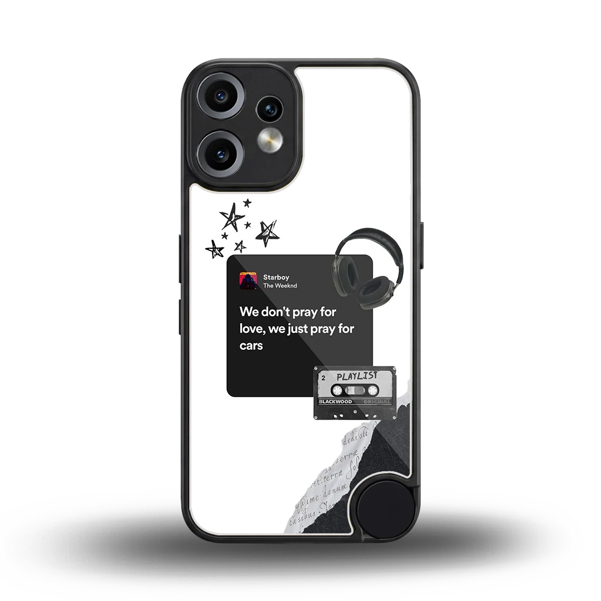 Weeknd Starboy back phone cover | glass case for cmf nothing phone 2 pro