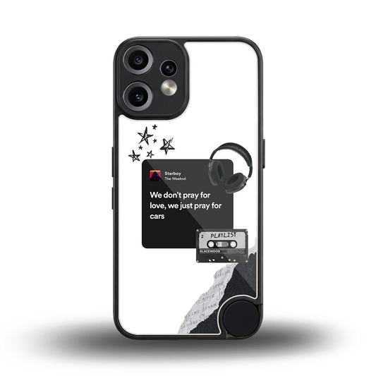 Weeknd Starboy back phone cover | glass case for cmf nothing phone 2 pro