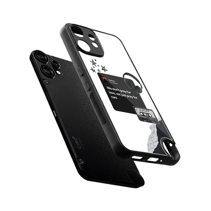 Weeknd Starboy sleek cmf nothing phone 2 pro cover with tempered glass back and TPU edges