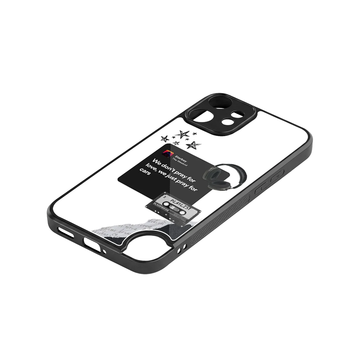 Weeknd Starboy stylish phone case for cmf nothing phone 2 pro | glossy glass and slim fit