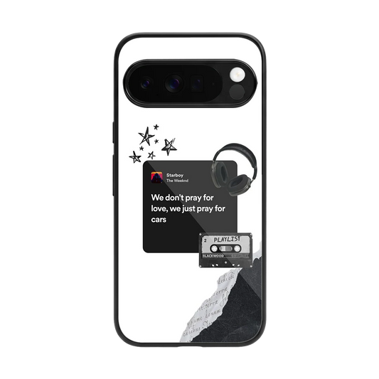 Weeknd Starboy back phone cover | glass case for google pixel 10 pro xl