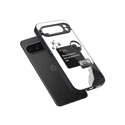 Weeknd Starboy sleek google pixel 10 pro xl cover with tempered glass back and TPU edges