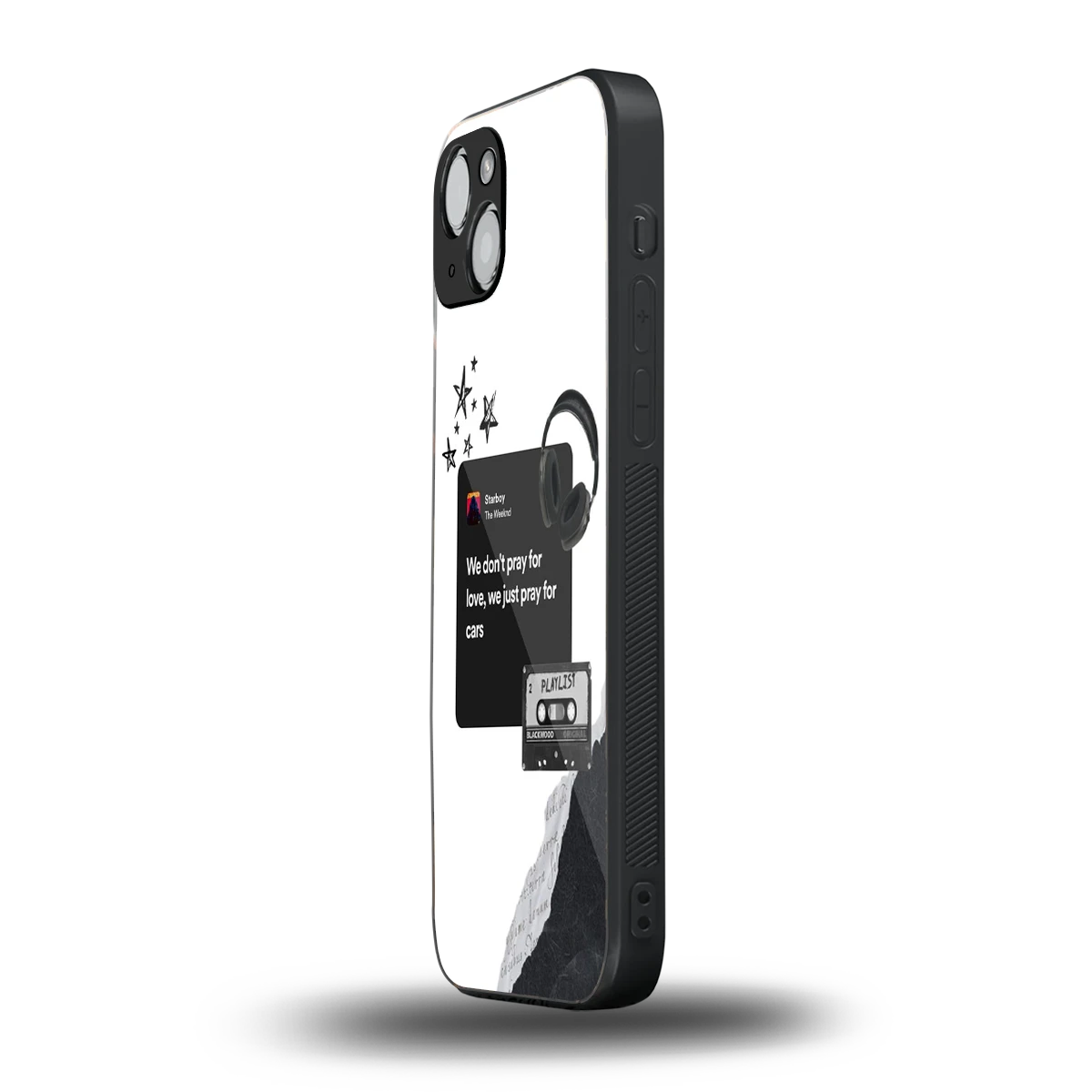 Weeknd Starboy iphone 13 mobile cover | shockproof glass phone case