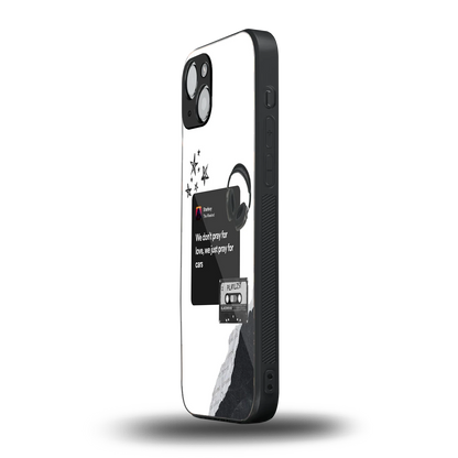 Weeknd Starboy iphone 15 mobile cover | shockproof glass phone case