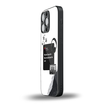 Weeknd Starboy iphone 16 pro max mobile cover | shockproof glass phone case