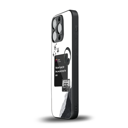 Weeknd Starboy iphone 16 pro mobile cover | shockproof glass phone case
