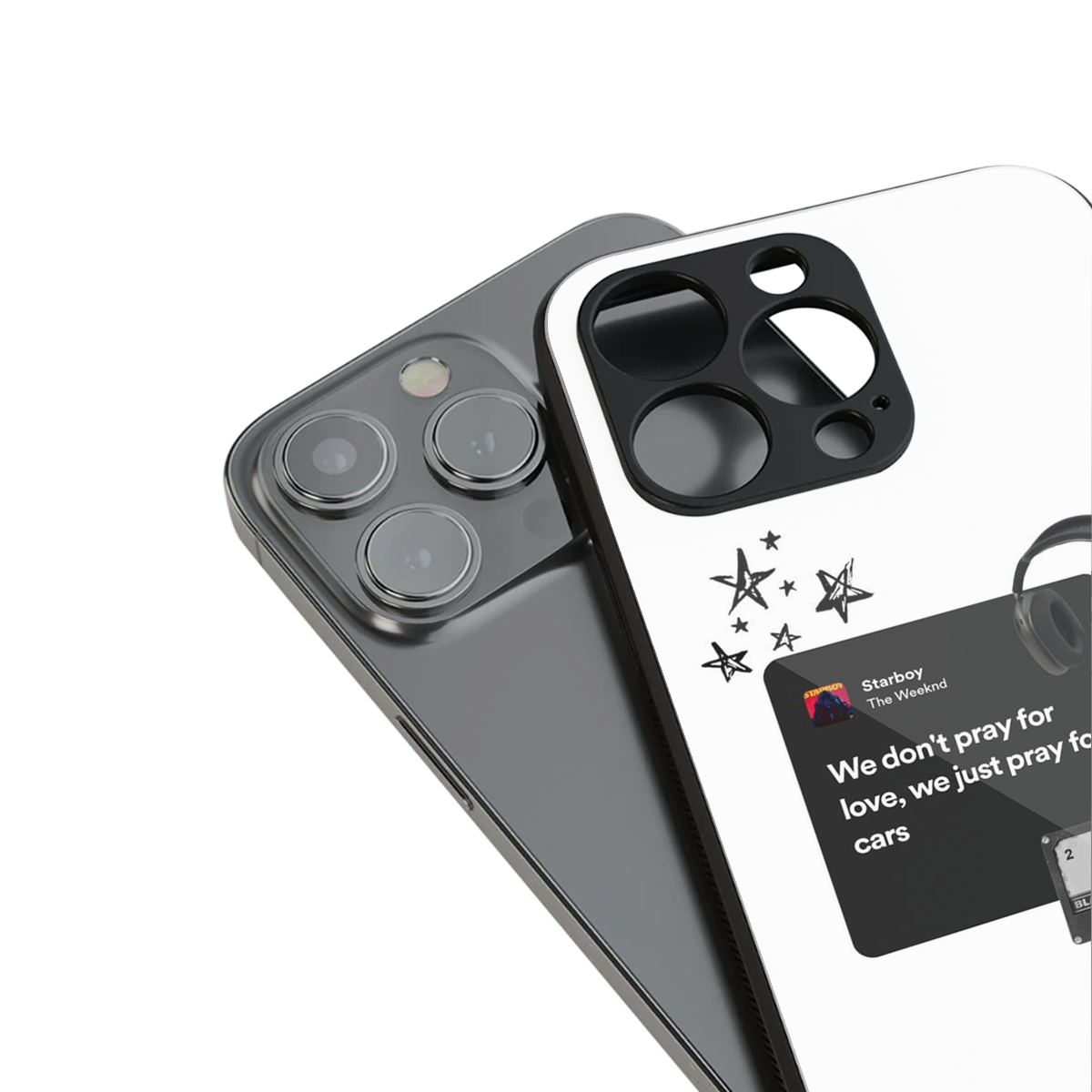 Weeknd Starboy Phone Case for Iphone 16 | Glass Case