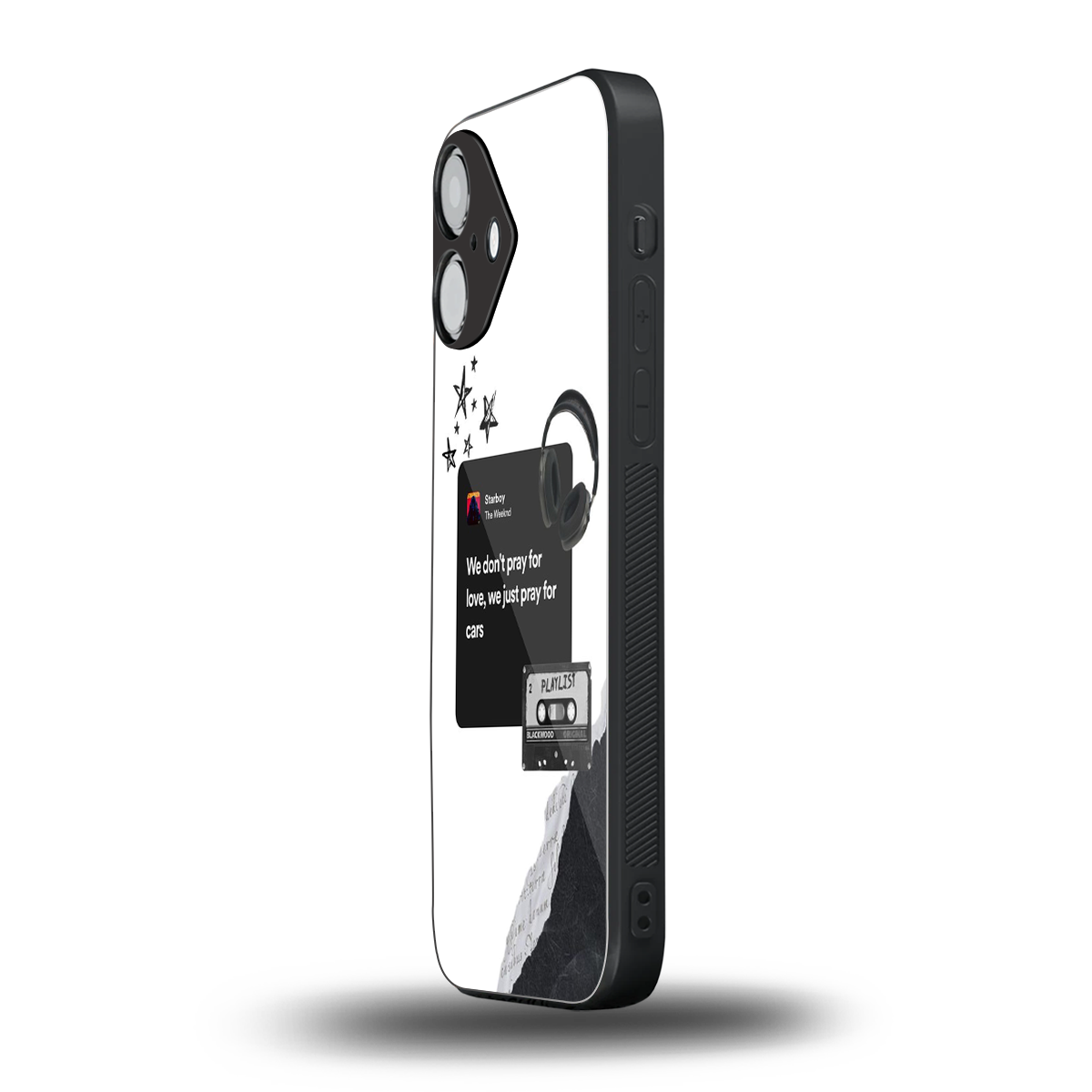 Weeknd Starboy Phone Case for Iphone 16 | Glass Case