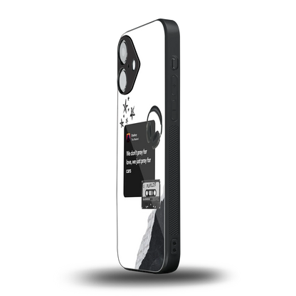 Weeknd Starboy iPhone 16 mobile cover | shockproof glass phone case