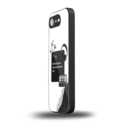 Weeknd Starboy iphone 16e mobile cover | shockproof glass phone case