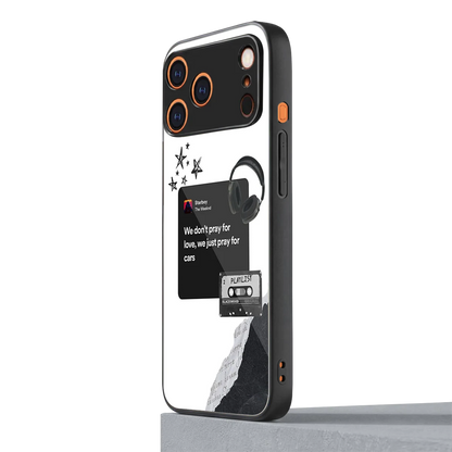 Weeknd Starboy iphone 17 pro mobile cover | shockproof glass phone case