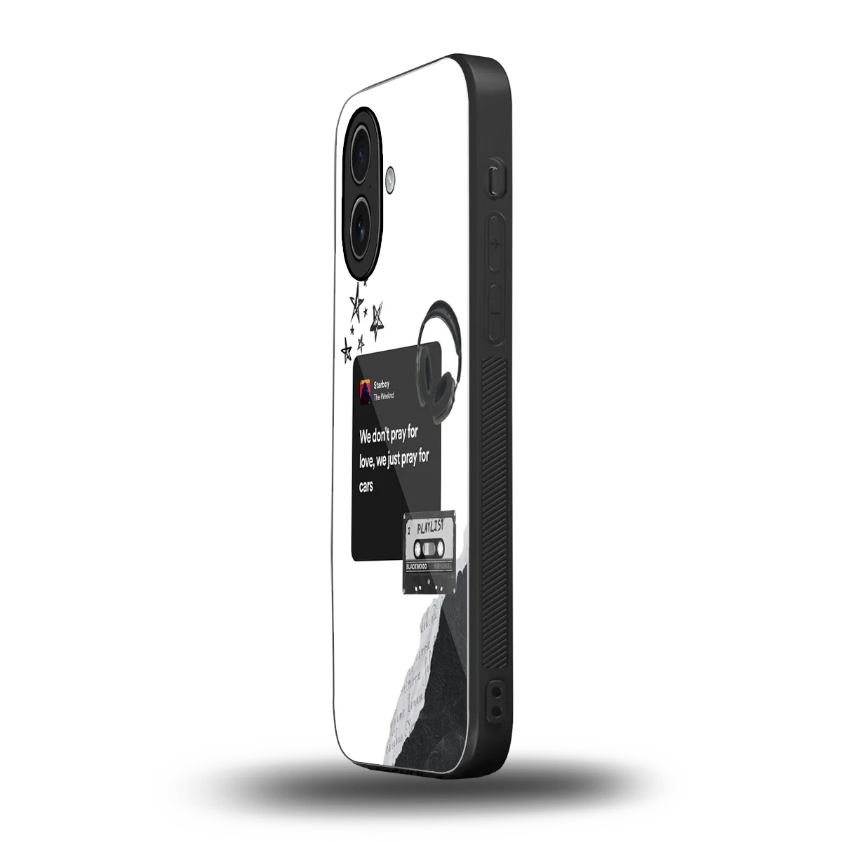 Weeknd Starboy iphone 17 mobile cover | shockproof glass phone case