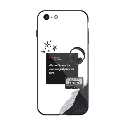 Weeknd Starboy back phone cover | glass case for iphone 6s