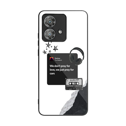 Weeknd Starboy back phone cover | glass case for motorola edge 40 neo 5g