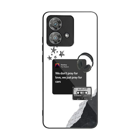 Weeknd Starboy back phone cover | glass case for motorola edge 40 neo 5g