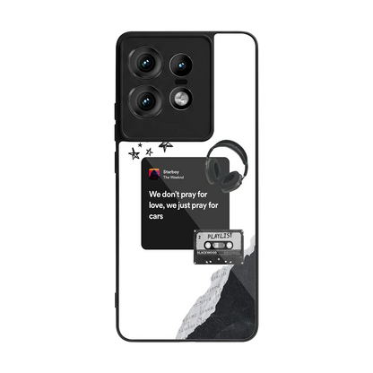 Weeknd Starboy back phone cover | glass case for motorola edge 50 pro