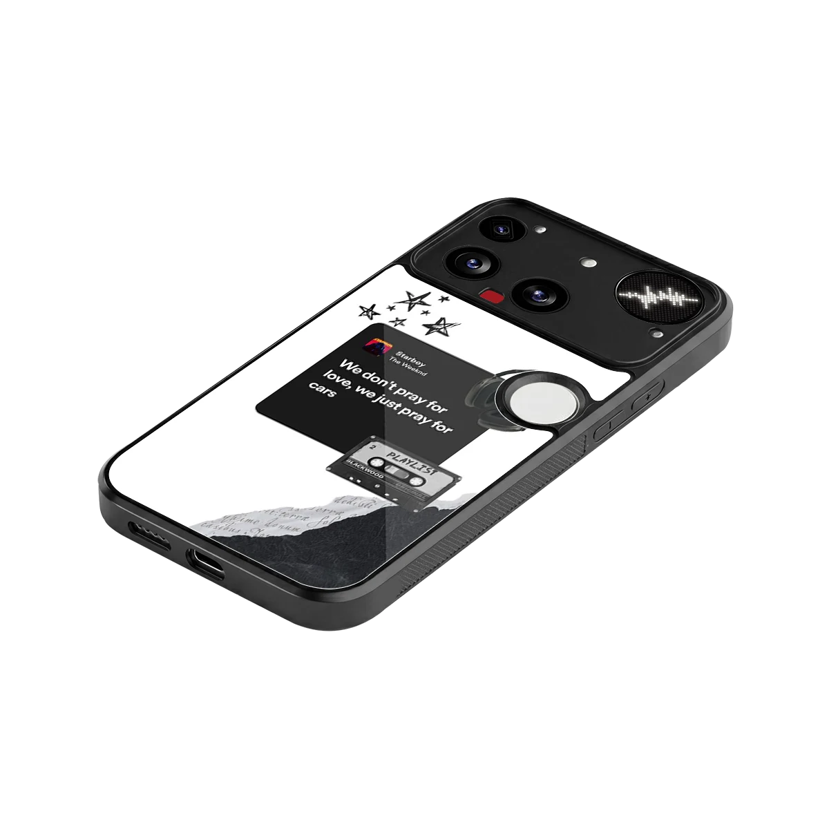 Weeknd Starboy stylish phone case for nothing phone 3 | glossy glass and slim fit