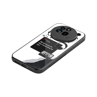 Weeknd Starboy stylish phone case for nothing phone 3a pro | glossy glass and slim fit