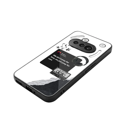 Weeknd Starboy stylish phone case for nothing phone 3a | glossy glass and slim fit